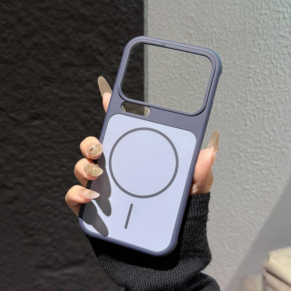 Applicable to Xiaomi 17promax skin-sensitive magnetic mobile phone case heat dissipation frame Xiaomi 15 matte 14 anti-drop protective cover