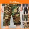 Stilvolle Herren-Cargoshorts im Army-Camouflage-Stil mit mehreren Taschen