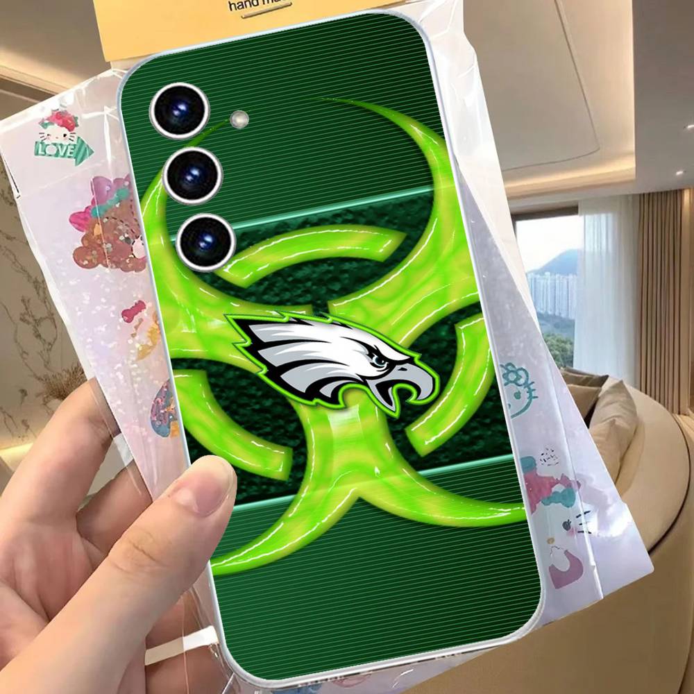 

Sport E-Eagles HD Clear Transparent Phone Case For Samsung Galaxy A52,A12,A51,S24,S23,S22ULTRA,S21 Edge,S20LITE,Plus,U A514G