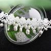 Women's New Hot Selling Lace Flower Chain Gift Jewelry Gothic Choker Beads Necklace White