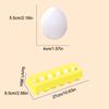Matching Eggs Puzzle Set, 12-Piece Number & Color Sorting Learning Toy, Fine Motor Skills Development Game, Travel-Friendly Gift