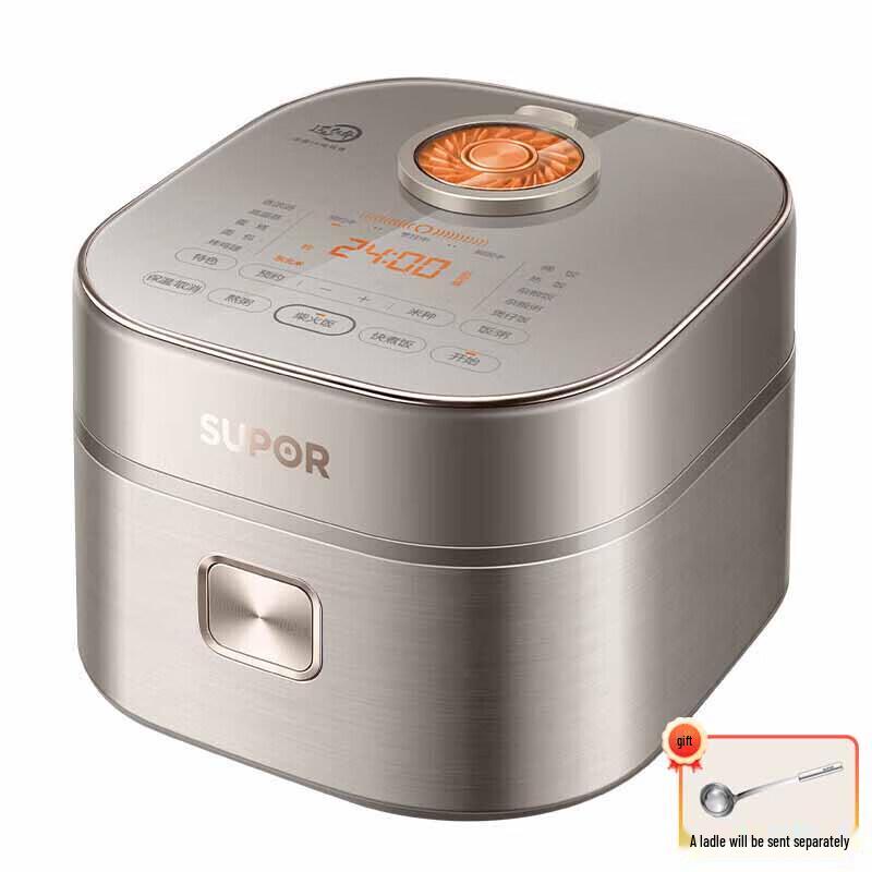 Supor 3L IH Rice Cooker with Spherical Pot CN plug (adapter included)