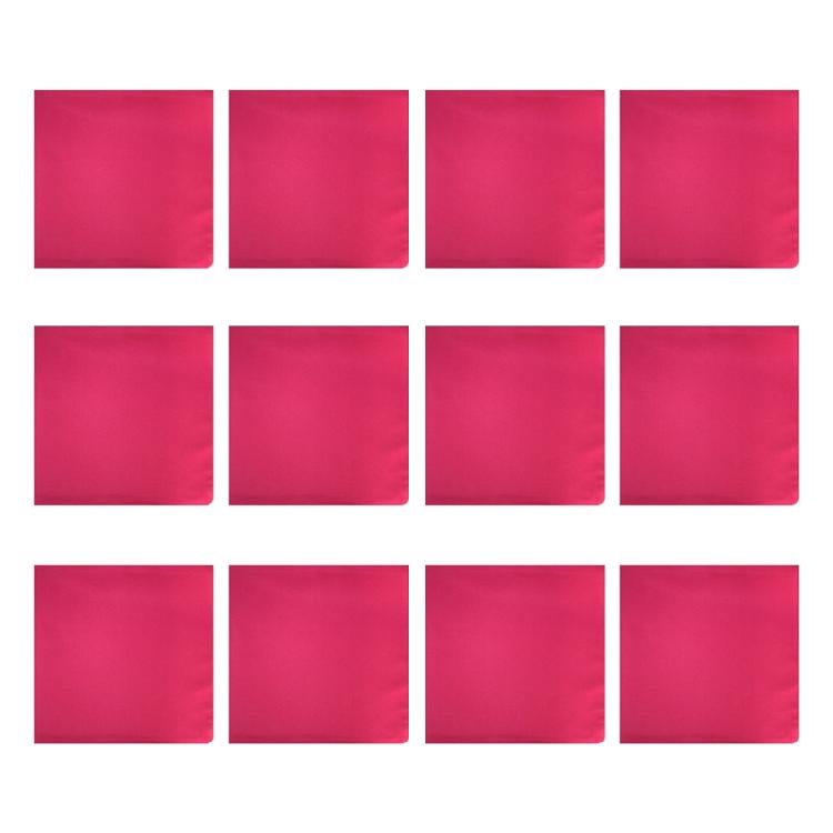 Solid Color Handkerchief for Ladies Square Hankies Lacy Large Bandana