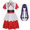 Anime Oshi No Ko Ruby Hoshino Kana Arima Cosplay Kostým Modrá Školní Uniforma Akce Karnevalový Oblek Celá Sada Ruby Cosplay
