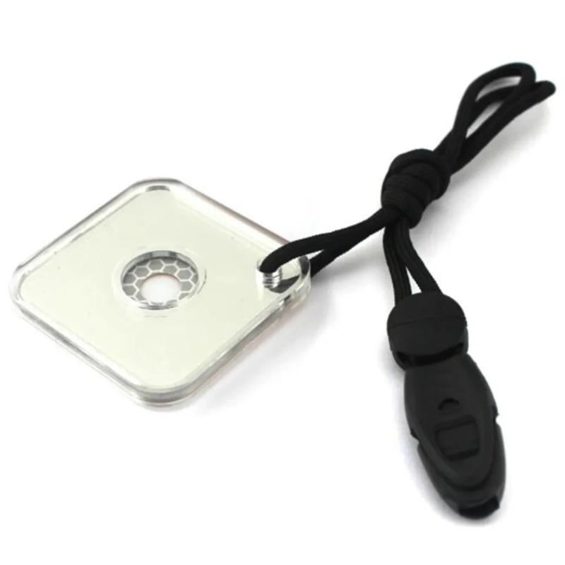 New 1PC Outdoor Survival Reflective Signal Mirror Hiking Camping Emergency Practical Daylight Reflective Tool First Aid Supplies