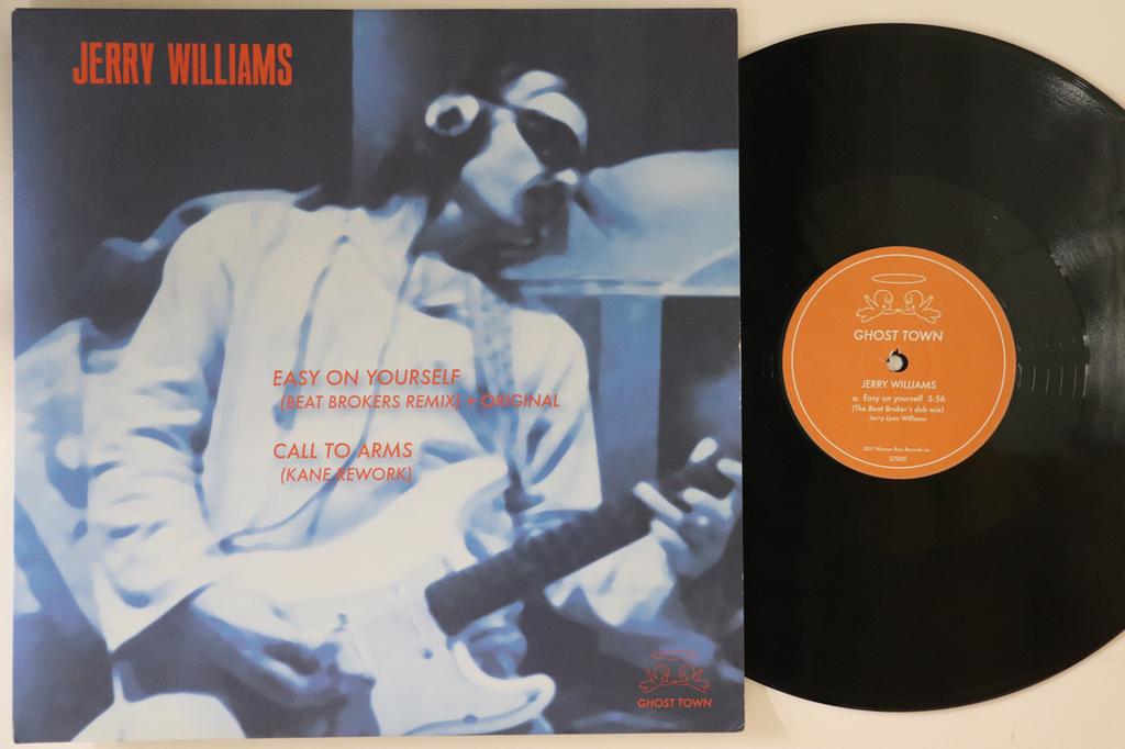 12inch Record JERRY WILLIAMS - Easy On Yourself / Call To Arms (Ka GT005 GHOST TOWN 2011 US Dance & Electronica Used