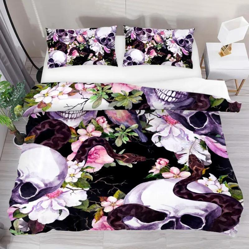 

Пододеяльник с принтом змеи 3D, комплект постельного белья размера «queen size» для детей и взрослых, декор для гостиной, зеленое одеяло с принтом змеи и кобры 70x133cm 2pcs