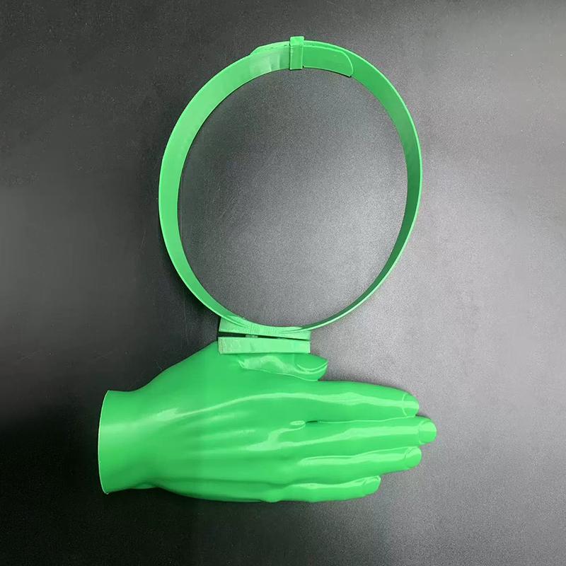 Funny Giant Hand Palm Sun Hat Creative Uv Protection Cap Adjustable Headband Novelty Photo Prop