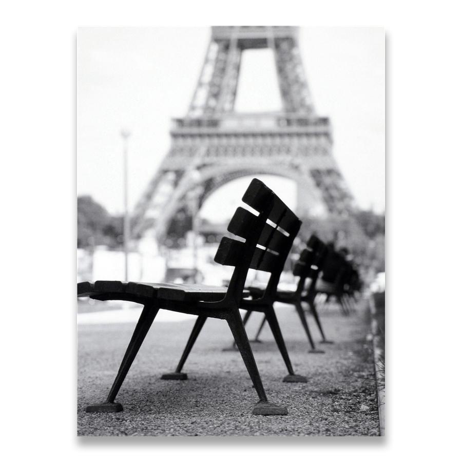 Paris Landscape Wall Art Canvas Painting Nordic Posters And Prints Black White Retro Poster Wall Pictures For Living Room Decor