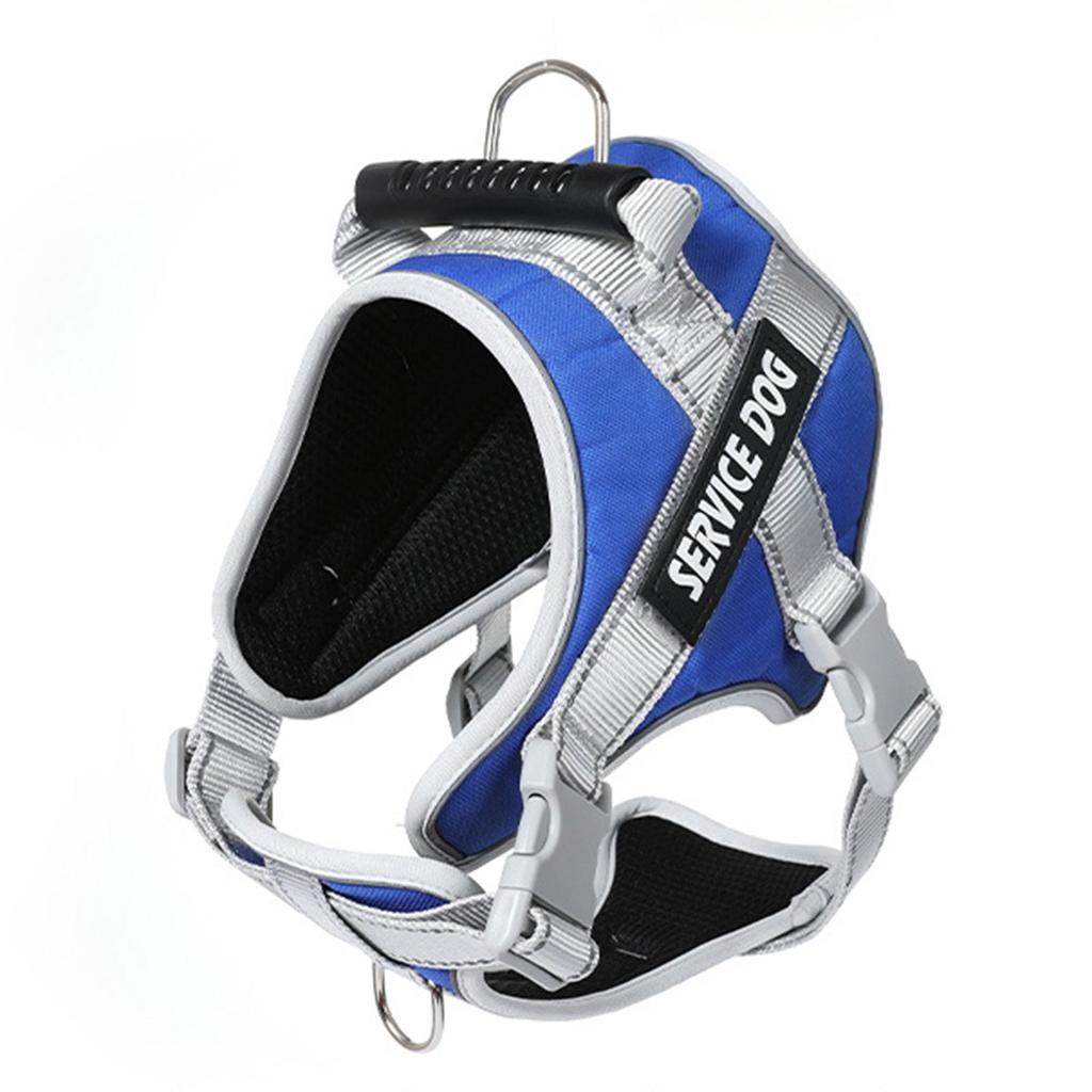Reflective Dog Harness For Large Dogs No Pull Dogs Harness And Leash Dog Vest
