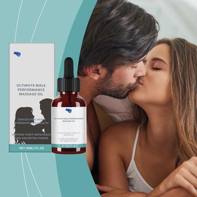 Masážní olej pro muže denně účinně vyživuje tělo a zvyšuje vitalitu vhodný pro nepřetržité použití 30 ml