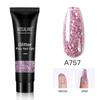 ROSALIND 15ml Γυαλιστερό Poly Nail Gel 6 χρωμάτων Quick Builder Extension UV λάμπα