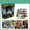 Splendor Board Game Full English Version With Detailed Historic Themes And Cards