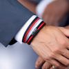 Noter Mens String Bracelet Grade A 4mm Thread Wrap Braslet 6 Colors Detachable Buckle Silk Rope Braclet Pulseria Hombre Joias