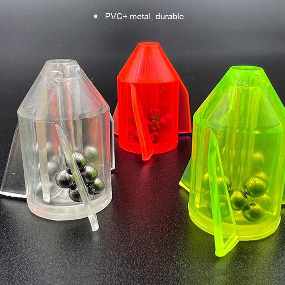 1PC 3/7G Lure Bait Counterweight Fish-Attracting Sound Tube Equipped With Metal Ball Fishing Accessories