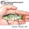 Simulated Multi-section Fish 10cm-6-6 Sections Luya Bait, Hard Bait, Fake Bait