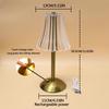 Crystal Romantic Table Lamp - Suitable for Bedroom, Desk, and Dining Room Decoration, Retro Touch Table Lamp