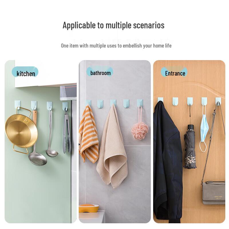 Chahua No-Drill Strong Adhesive Wall Hooks