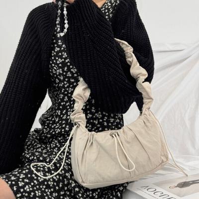 Fromheaven Shirring String Daily Tote Shoulder Bag