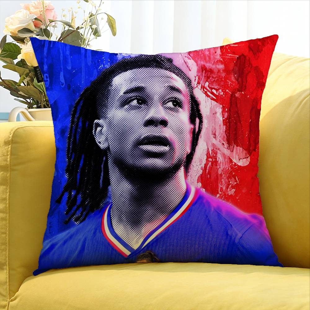The King of Assists Michael Olise Various Sizes Square Pillow Case For Car Home Bedchamber Decor