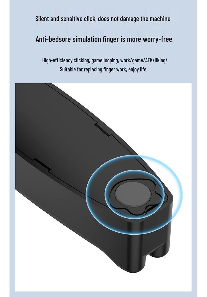 Silent Auto Clicker for Mobile Phones - Smart Continuous Clicker for Outdoor Live Broadcasts