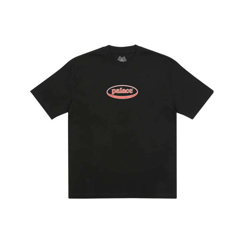 Palace Quality T-Shirt Black Unisex Tops P23TS134