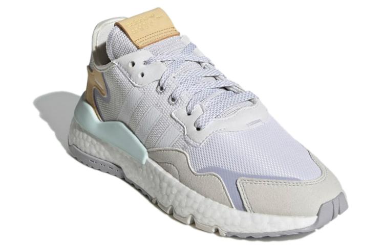 Adidas Originals Nite Jogger 'White Gray Purple' Women's H01728