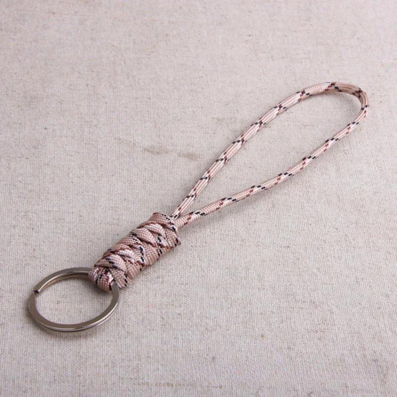 20cm Mocny pleciony nylonowy sznurek Brelok Wielofunkcyjny Wygodna bransoletka Breloczek Breloczek outdoorowy