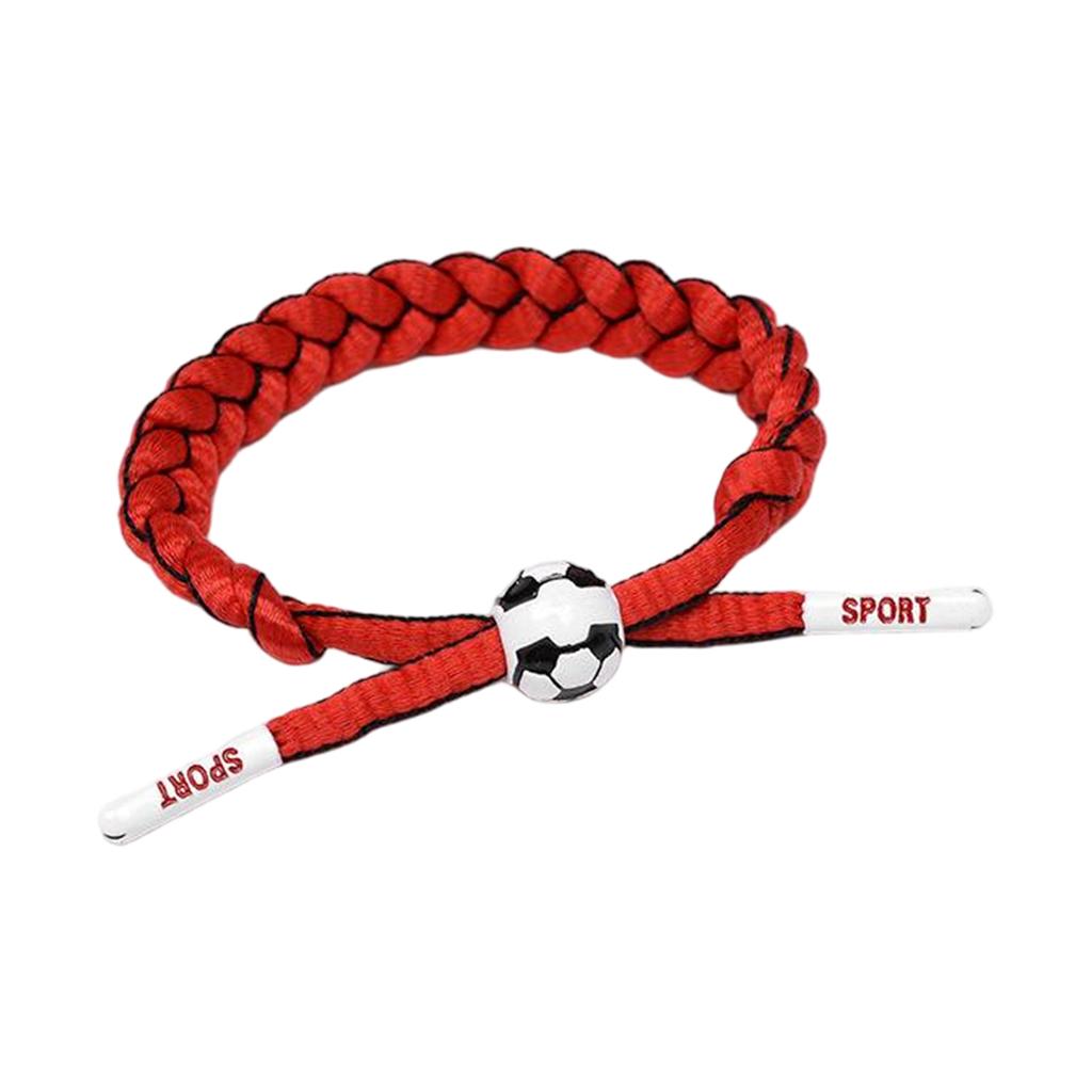 Football Star Woven Bracelet Souvenir