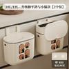 Kitchen trash can household no bending high value wall hanging with cover food waste bathroom large capacity trash special bucket