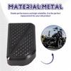 Enlarger Extension Rear Brake Pedal Foot Brake Pad For Motorcycle For Low Rider Softail Standard Street Bob FXBB