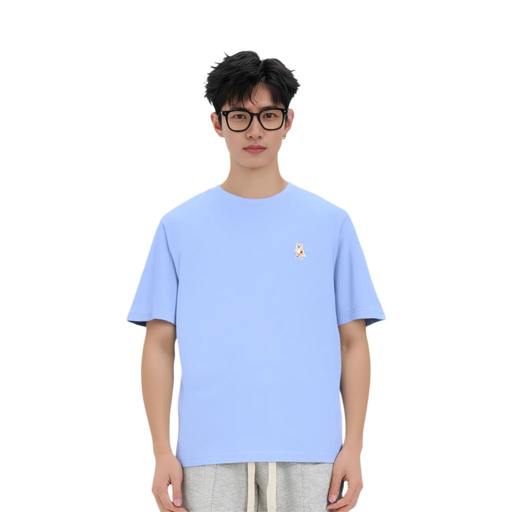 Maison Kitsune Round Neck Short Sleeve Pullover T-Shirt Men Tops PM00123KJ7026-0331