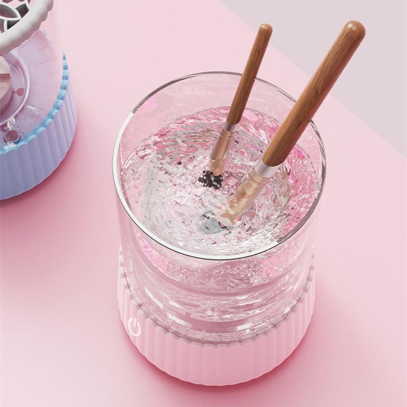 3 In 1 Electric Makeup Brush Cleaner USB Plug Makeup Brush Rotary Cleaning Washing Machine Beauty Brushes Dryer Makeup Tools