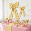 Ruitjes Strik Verjaardagsfeest Benodigdheden Oversized Grote Stof Strik Stof Strik Muur Decor Babyborrel