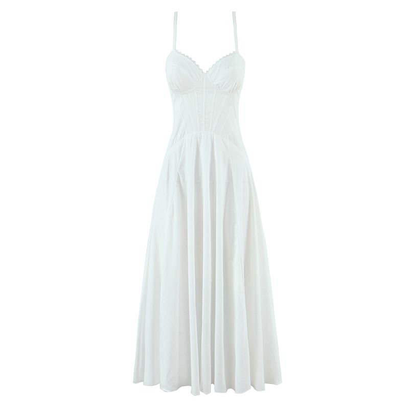 Xingyue Mail House Same Style French Style Fresh Gentle Lace First Love Sweet Elegant Waist Hugging Sling Dress