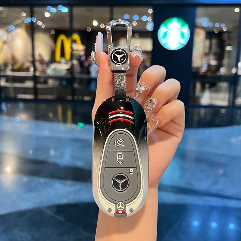 WAM3 For Mercedes Benz C S Class W206 W223 S350 C260 C300 S400 S450 S500 Car Remote Key Case Cover Protector Shell Auto Accessories