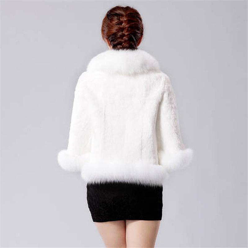2021 Autumn Winter Women Fur Coat Short Faux Fox Imitation Rabbit Cloak Female Cape At Affordable S Free Real Reviews With Photos Joom 2021 Autumn Winter Women Fur Coat, White Fake Fur Coat Short Sleeves