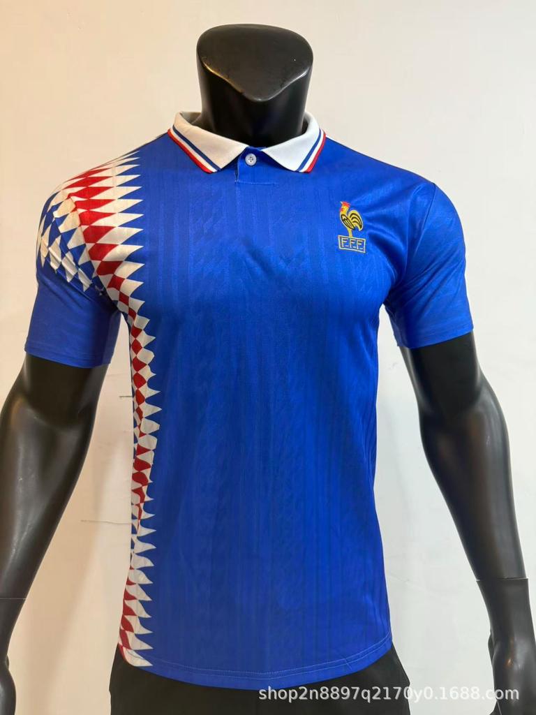 Retro jersey nostalgic version National team version Club version League version Classic short-sleeved men's **