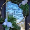 10Pcs Green Leaves Plastic Tropical Leaves with Stems Artificial Plants  Photo Shoots