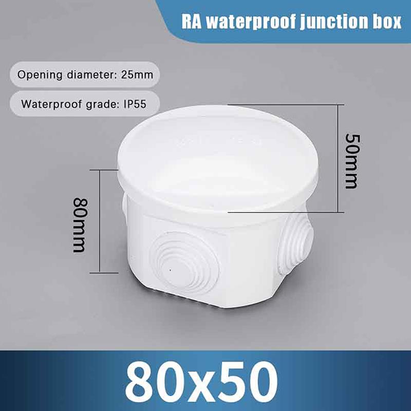 

ABS Electrical Junction Box DIY Power Control Case IP65 Waterproof For Cable Wire Connection Enclosure For Indoor/Outdoor