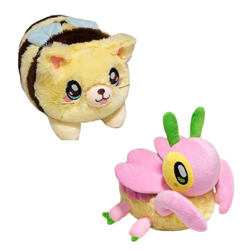 Adorable Insect Plush Toys Including Beetle Bee And Orchid Mantis Soft Stuffed Animals