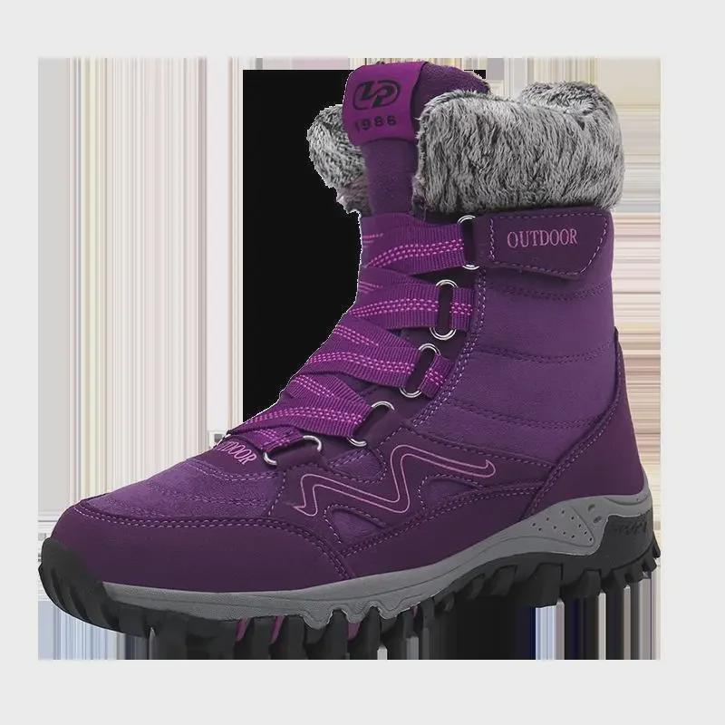 Unisexové přeshraniční vysoké bavlněné boty 35-45