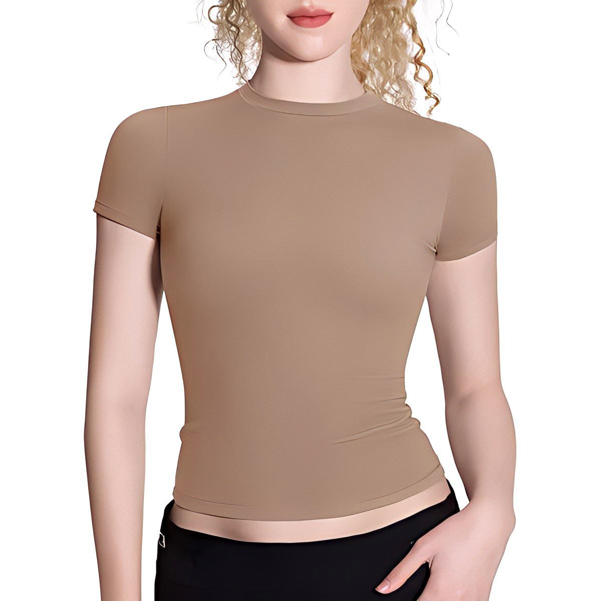 European & American Spicy Girl Waist-Cinching Off-Shoulder Long-Sleeve Slimming Top for Women - Autumn Edition Small