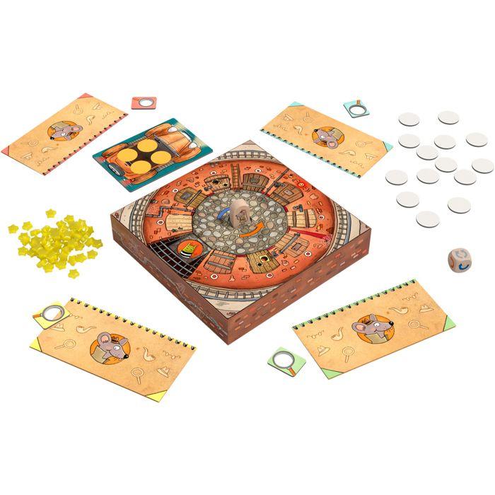 Haba - Mouse Detective - Memory Game - Detective Game - Solo or Team - 5 Years and Up, 306114