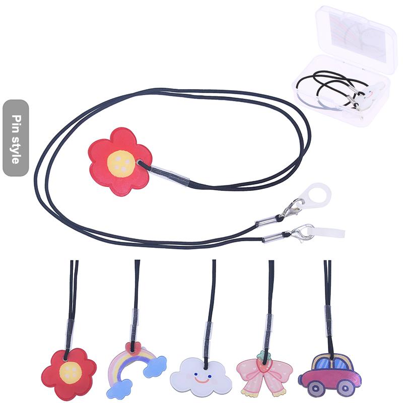 Clip Porta Clip per Apparecchi Acustici BTE alla Moda a Cartoni Animati per Bambini Bambini Anziani Anti Perdita Cordino/Laccetto per Apparecchio Acustico Singolo/Doppio Orecchio