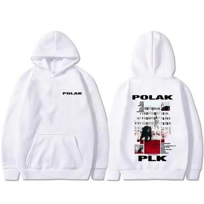 Rapper Plk Polak Graphic Hoodie Man Vintage Casual Oversized Pullover Men's Women's Pop Music Hooded Sweatshirt