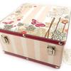 Les Trésors De Lily [L1945] - Set of 2 Trunks 'Belle Epoque' Taupe Pink Toy Boxes