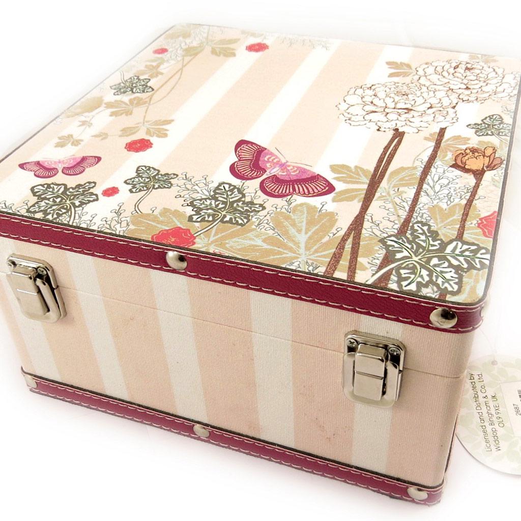 Les Trésors De Lily [L1945] - Set of 2 Trunks 'Belle Epoque' Taupe Pink Toy Boxes