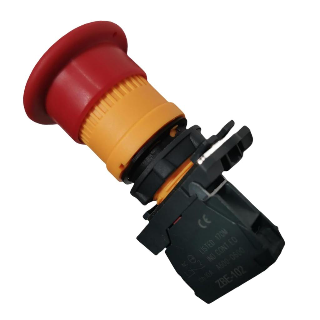 Genie Emergency Stop Switch,ARELLY 122519GT 122519 Genie Part Used for Genie Boom Lift Models Z-135-70 S-120 S-125 S-100 S-105 Z-80-60 ...