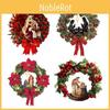 Christmas New Exquisite Garland Hanging Wreath Door Indoor Outdoor Tree Xmas